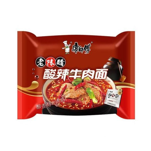 KSF Instant Noodle Old Mature Vinegar Sour&Spicy Beef Flavour 108g