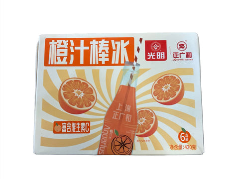 GM Orange Juice Ice Bar 420g