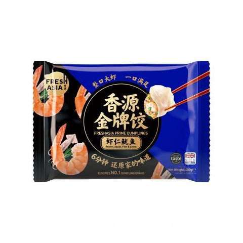 香源金牌 虾仁鱿鱼水饺 400g