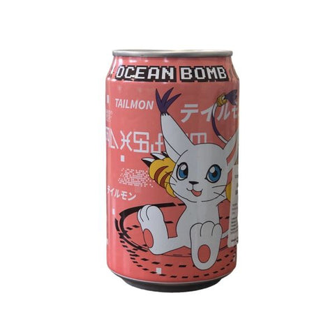 OCEAN BOMB & Digimon-Pomegranate 330ml