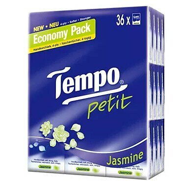 TEMPO Tissue Petit-Jasmine 36PCS