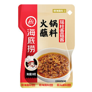 海底捞火锅蘸料 - 瑶柱香菇酱 80g