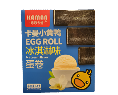 KAMAN Egg Roll Ice Cream Flavour 64g