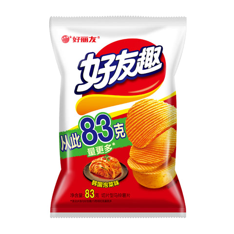 好丽友好友趣韩国泡菜味 83g