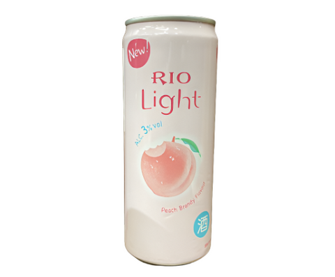 Rio Light Peach & Brandy Flavour Cocktail 3% 330ml