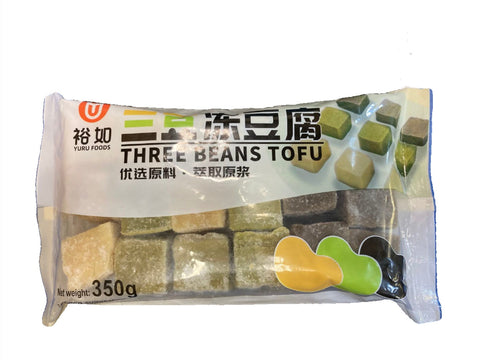YR Three Beans Frozen Tofu 350g