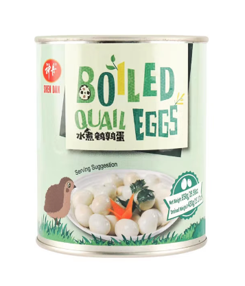 SD Boiled Quail Eggs-Can 850g