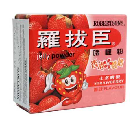 罗抜臣 啫喱粉 草莓 80g