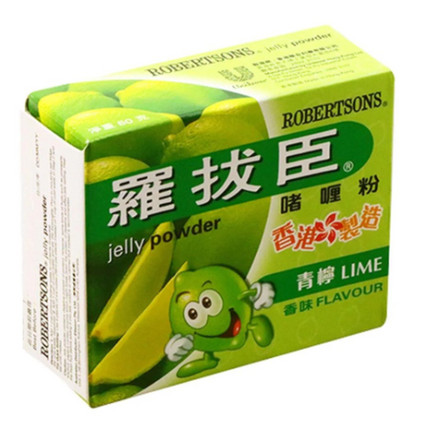 ROBERTSONS Jelly Powder - lime Flavour 80g