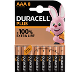 DURACELL Plus Power AAA Batteries 8pk