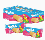 Tora Swiss Roll Strawberry Flavoured 12g