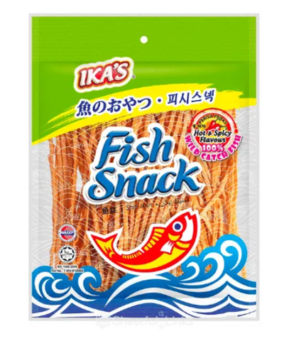 IKA'S Fish Snack-Hot&Spicy Flavour 50g