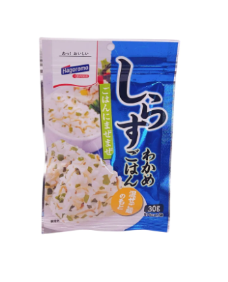 HAGOROMO Wakame Seaweed Mixed Rice-Shirasu 30g
