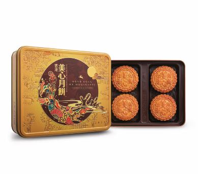 MX White Lotus Seed Paste Mooncake 740g – KHEGO