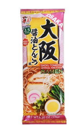 ITSUKI Animal Free Osaka Shoyu Tonkotsu Artificial Pork Flavour Ramen 176g