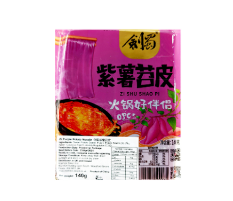 JS Purple Sweet Potato Noodle 140g