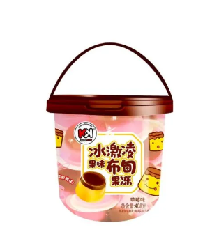 KK冰淇淋布丁果冻-草莓味 408g
