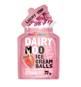 MM 哞哞冰淇淋奶球-草莓味 72g