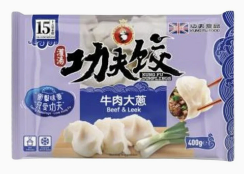 功夫 牛肉大蔥水饺 400g