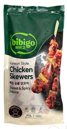 CJ Bibigo 韩式烤鸡肉串-甜辣味180g