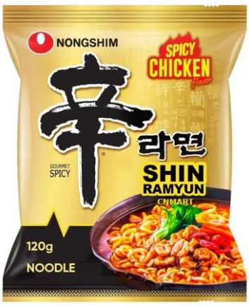 农心辛拉面辣鸡肉味120g