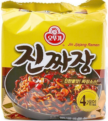 不倒翁金牌炸酱面4x135g