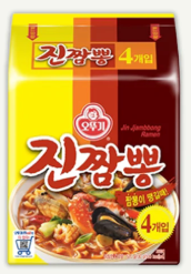 不倒翁金牌海鲜汤面四连包