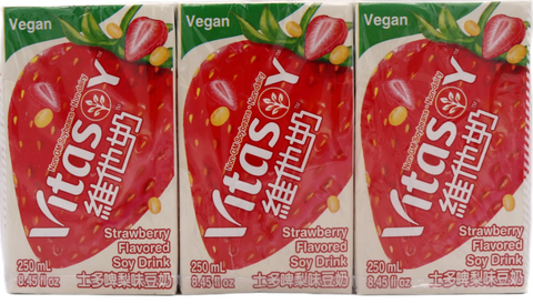 维他奶草莓味豆奶6x250ml