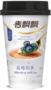 香飘飘蓝莓奶茶76g