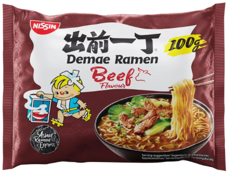 出前一丁五香牛肉面100g