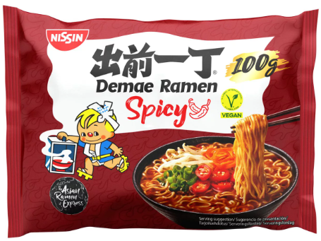 出前一丁香辣面