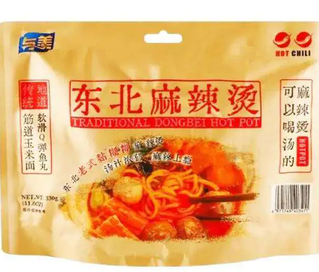 与美东北麻辣烫 375g