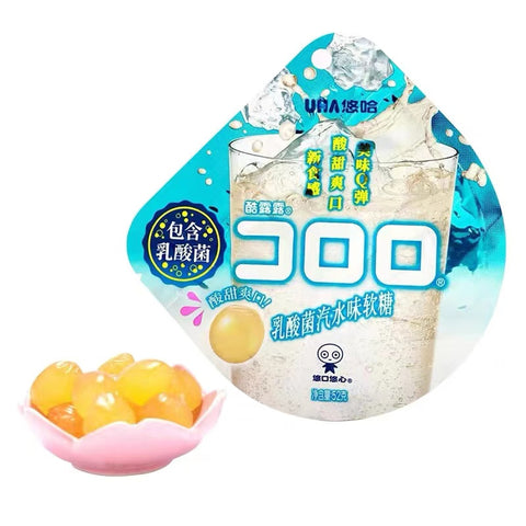 UHA Kororo Soft Candy-Lactic Acid Flavour 52g