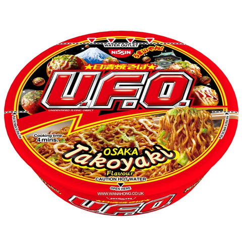 NISSIN UFO Instant Noodle-Osaka Takoyaki Flavour 97g