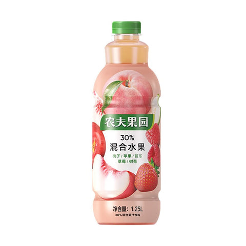 NFS 30% Mixed Fruit Juice-Peach 450ml