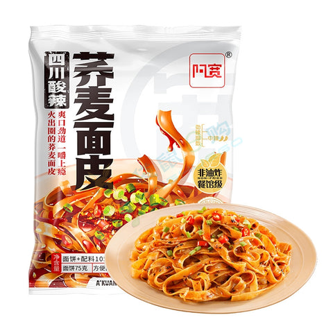 BJ Soba Noodle-Sichuan Hot&Sour Flavour 105g 