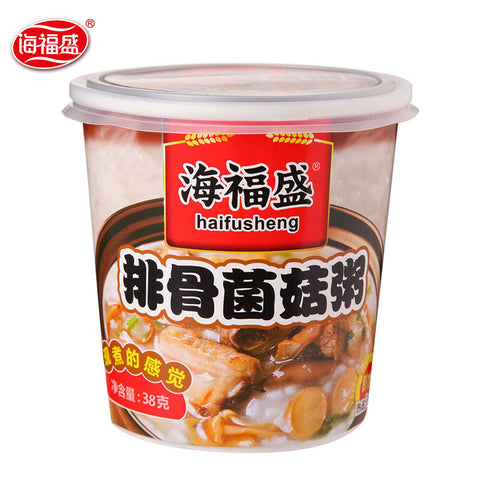 HFS Mushroom&Pork Ribs Flavour Congee 38g