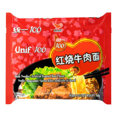 UNIF Instant Noodle-Roast Beef Flavour 108g BBD 27/7/2023