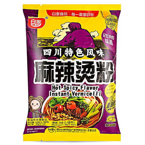 BJ Vermicelli Bag-Hot & Spicy Soup 105g