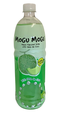 MOGU MOGU Nata de Coco Drink-Melon Flavour 1Ltr