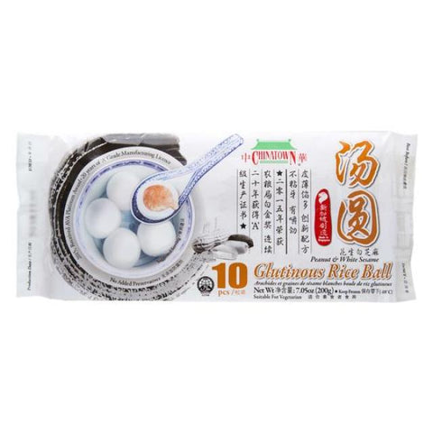 CHINATOWN Glutinous Rice Ball - Peanut & White Sesame 200g