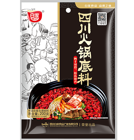 BJ Sichuan Flavour Hotpot Seasoning 200g