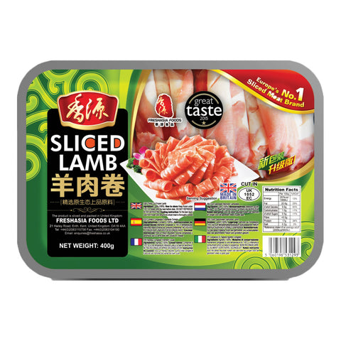 FA Sliced Lamb 400g 