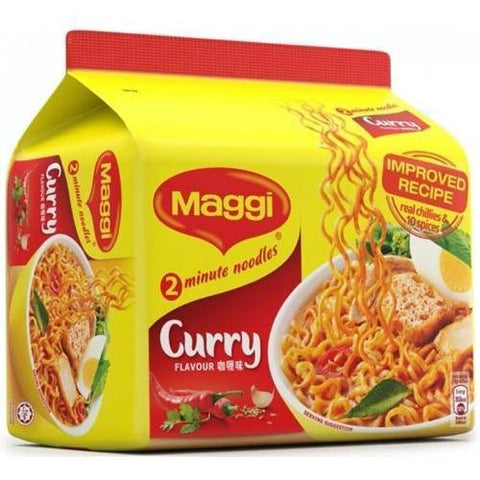 MAGGI 2 Min Noodles-Curry Flavour 5x79g