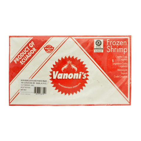 VANONIS 40/50 有壳大虾 2kg