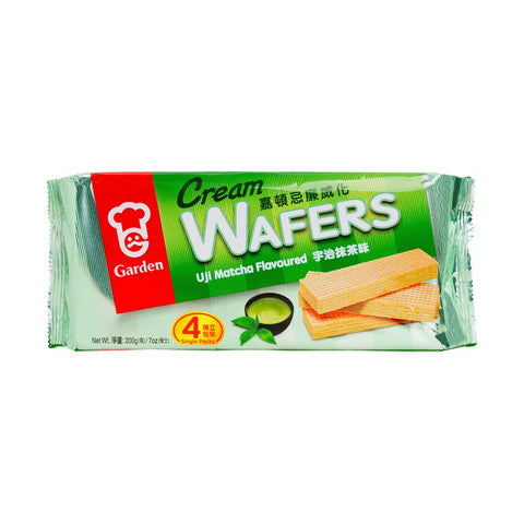 GARDEN Uji Matcha Flavoured Cream Wafers 200g
