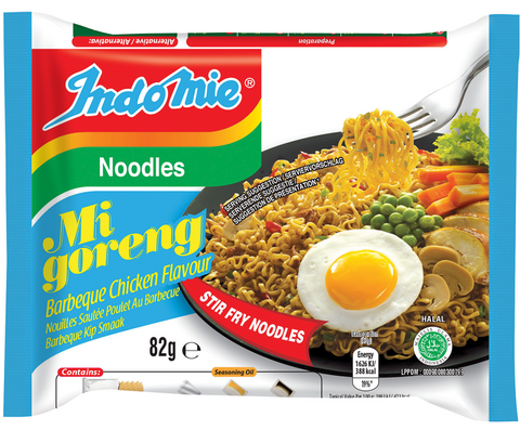 INDOMIE Instant Noodle-BBQ Chicken Flavour 80g