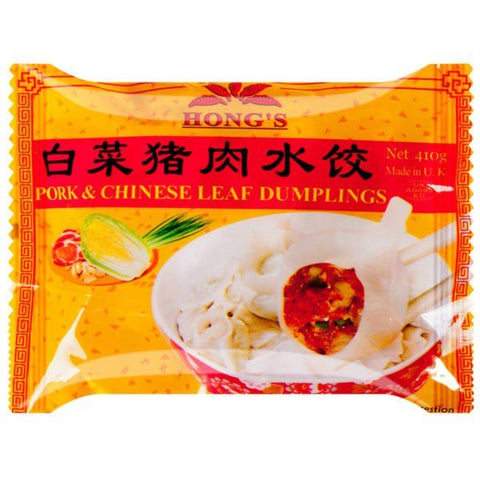HONG'S Pork & Chinese Leaf Dumpling 410g 