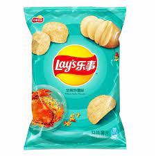 LAY'S Fried Crab Flavour Chips 70g