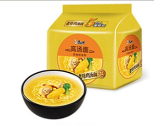 KSF Instant Noodle-Artificial Hen Soup 5x103g 